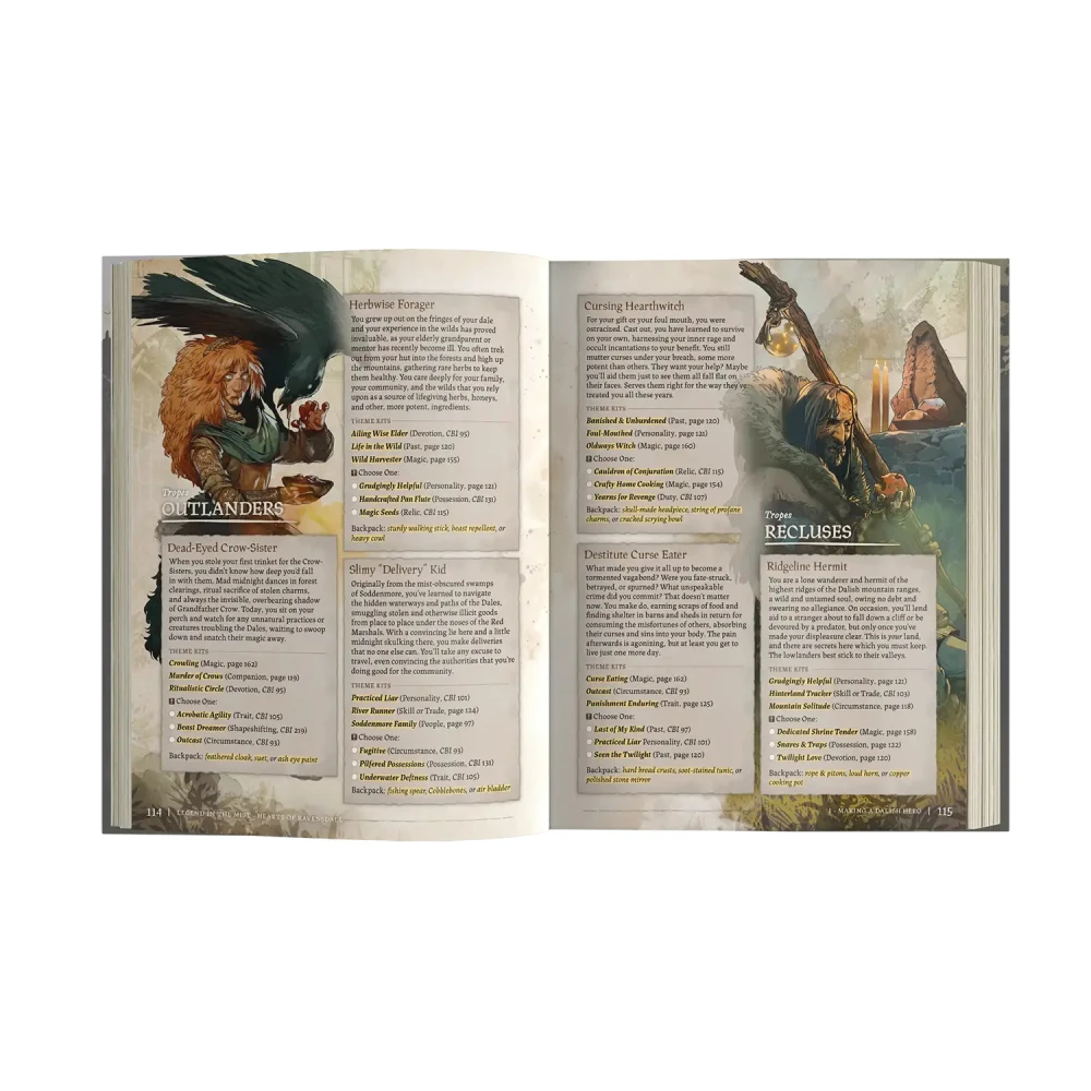 Legend in the Mist: Hearts of Ravensdale - Setting Book