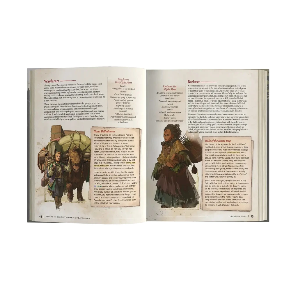 Legend in the Mist: Hearts of Ravensdale - Setting Book