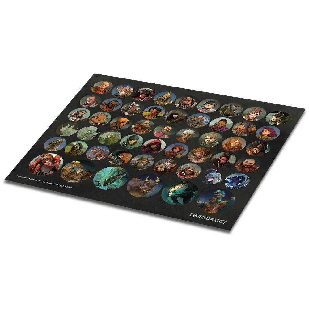 Legend in the Mist: Scene Maps & Tokens