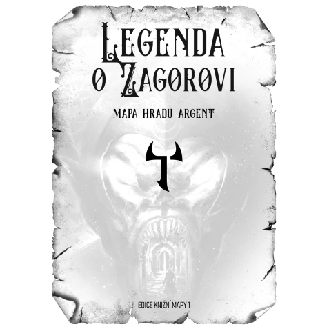 Legenda o Zagorovi - Mapa hradu Argent