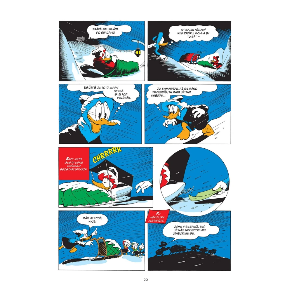 Legendárne káčerovské dobrodružstvo - Káčer Donald a strýko Držgroš: Nekonečnom snežných plání