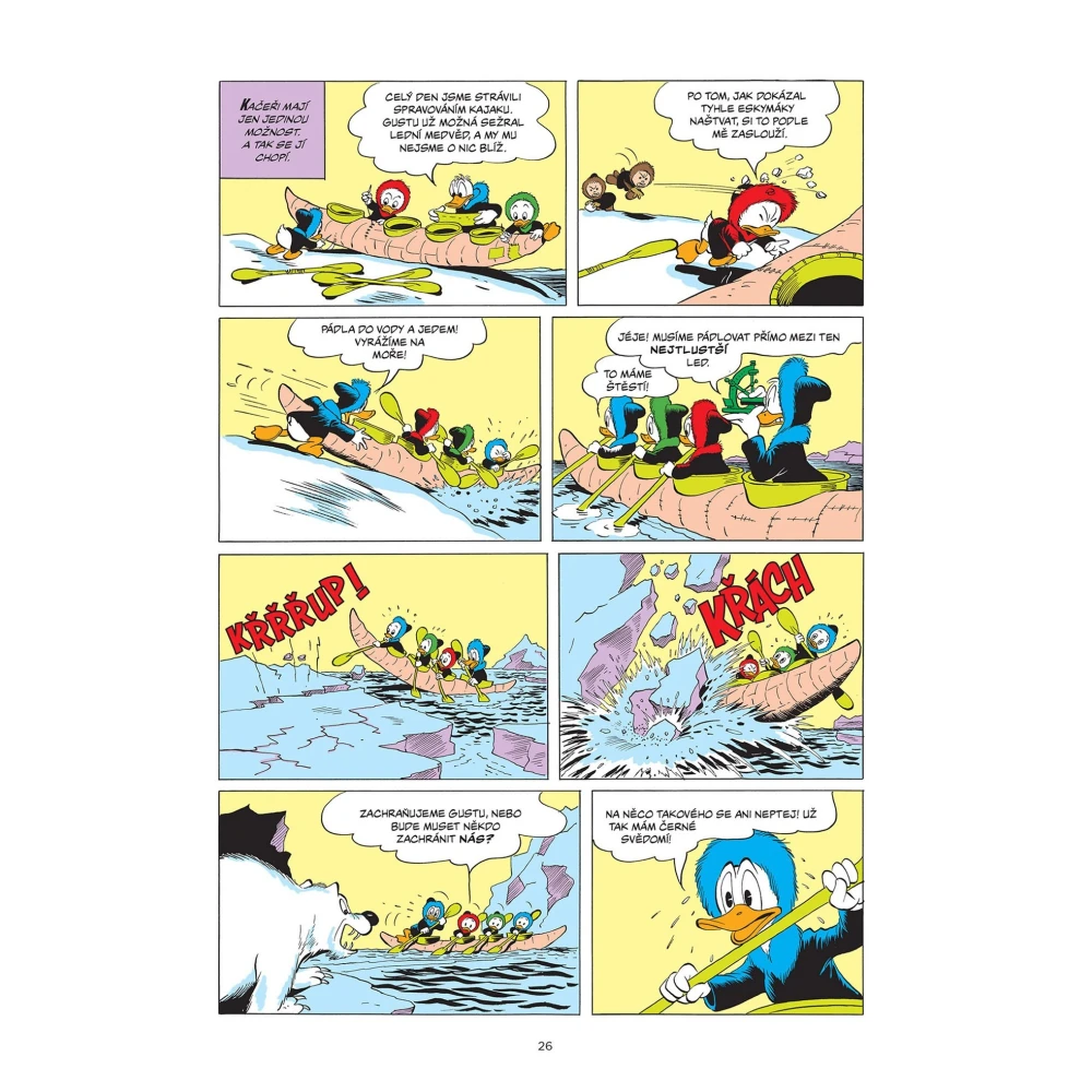 Legendárne káčerovské dobrodružstvo - Káčer Donald a strýko Držgroš: Nekonečnom snežných plání