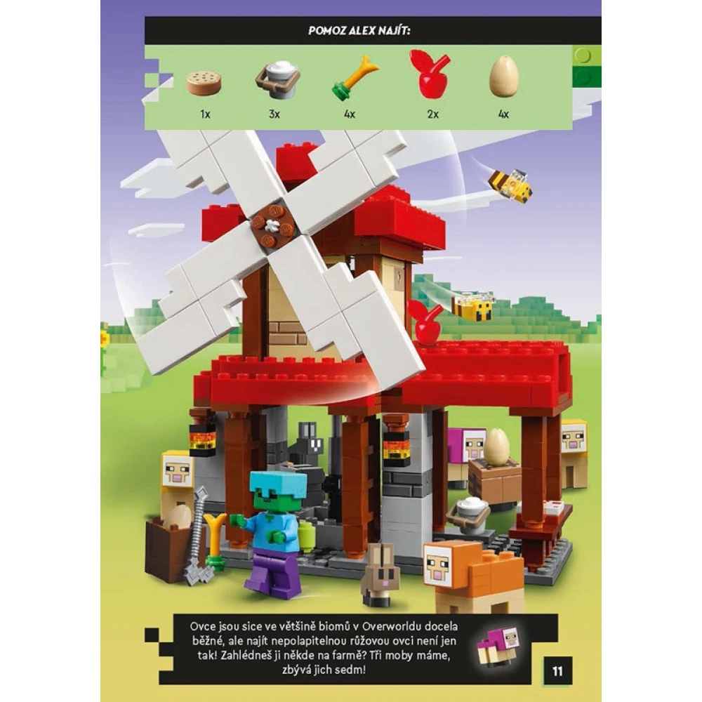LEGO® Minecraft® Auf der Jagd nach seltenen Mobs