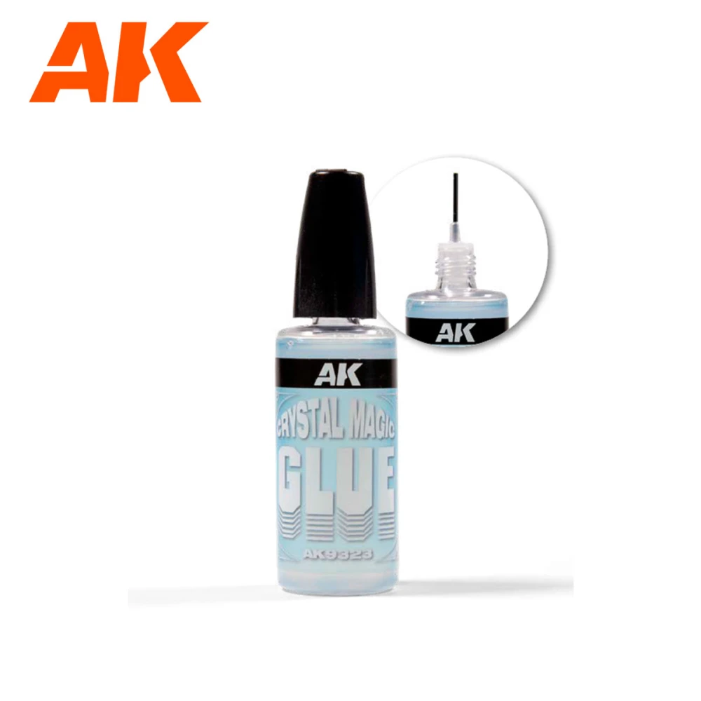 AK Interactive Glue: Crystal Magic Glue, 30 ml