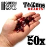 Life Tokens (hearts), 50 pcs