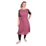 Women's Linen Apron Lobelia - purple