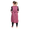 Women's Linen Apron Lobelia - purple