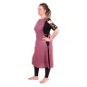 Women's Linen Apron Lobelia - purple