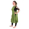 Women's Linen Apron Lobelia - Green