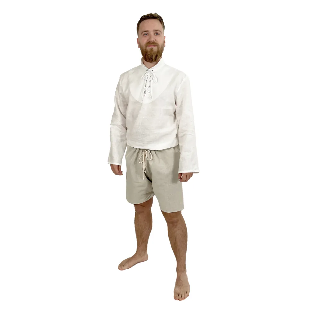 Short linen braies