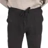 Men's Linen Trousers - Black