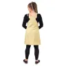Linen pinafore dress, sand