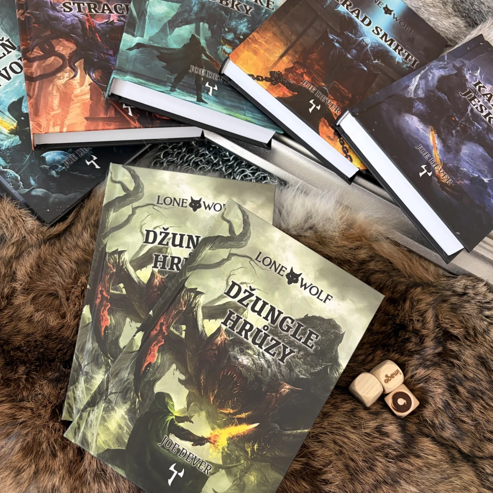 Lone Wolf: Džungle hrůzy (vázaná)