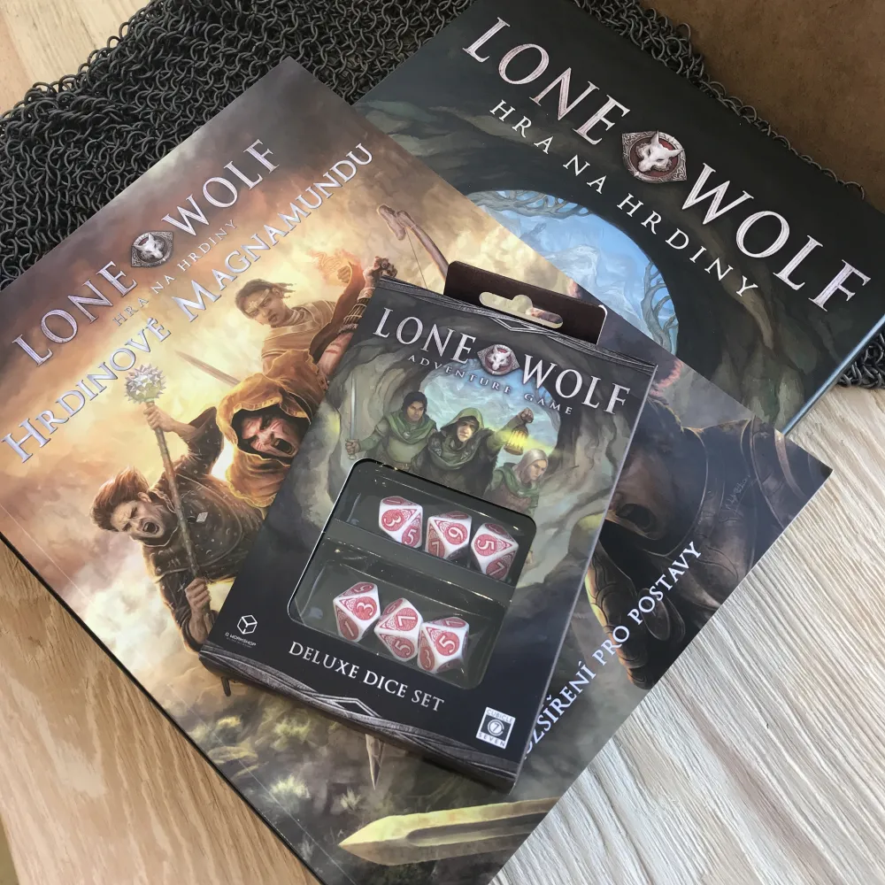 Lone Wolf - hra na hrdiny - Velmistrovská sada