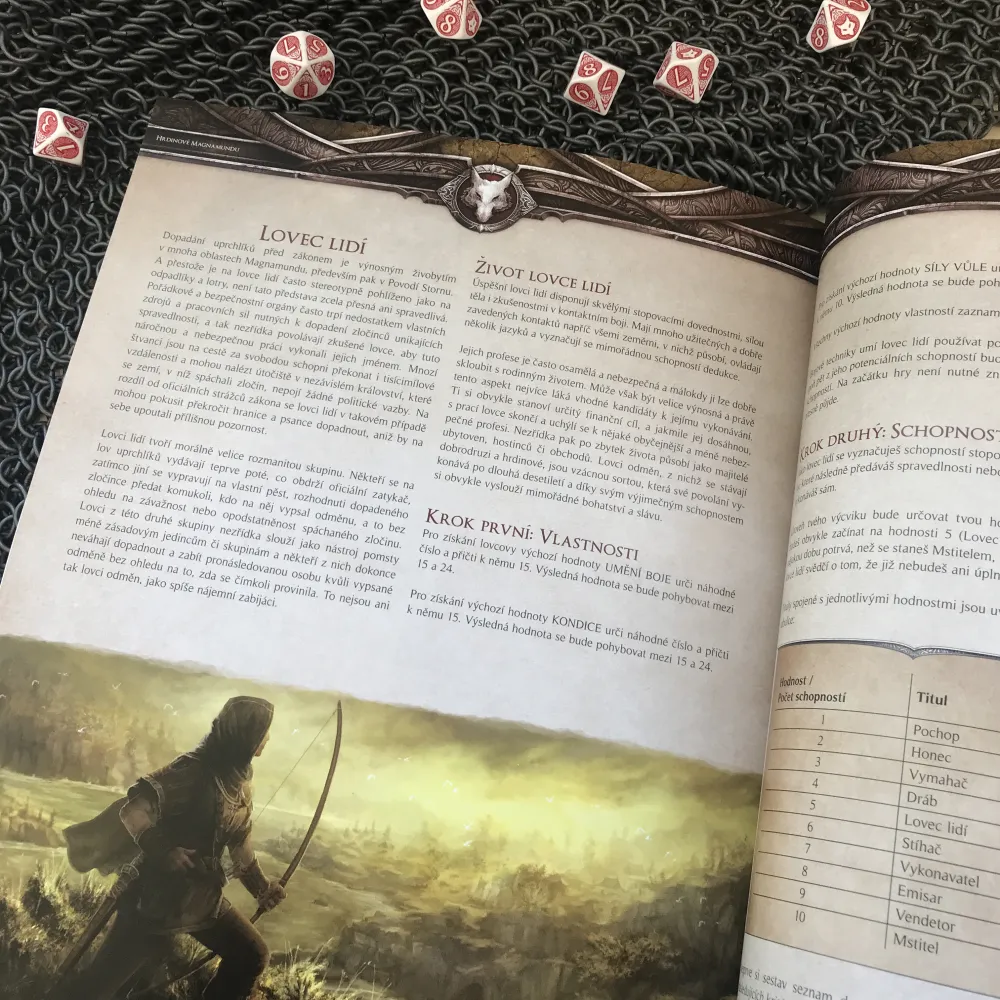 Lone Wolf - hra na hrdiny - Velmistrovská sada