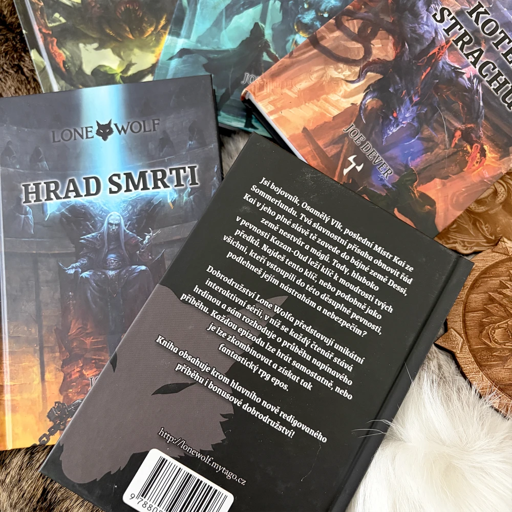 Lone Wolf: Hrad smrti (vázaná)