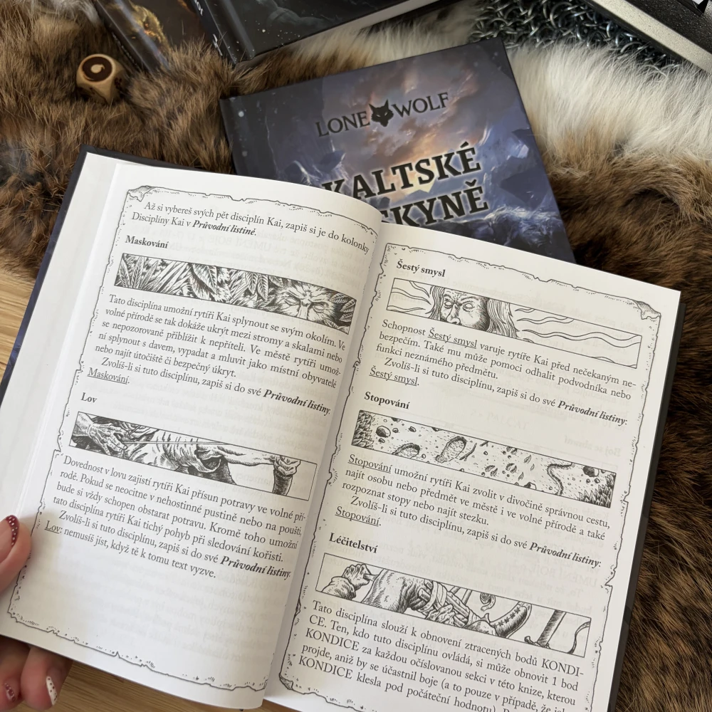 Lone Wolf: Kaltské jeskyně (vázaná, Definitivní edice)