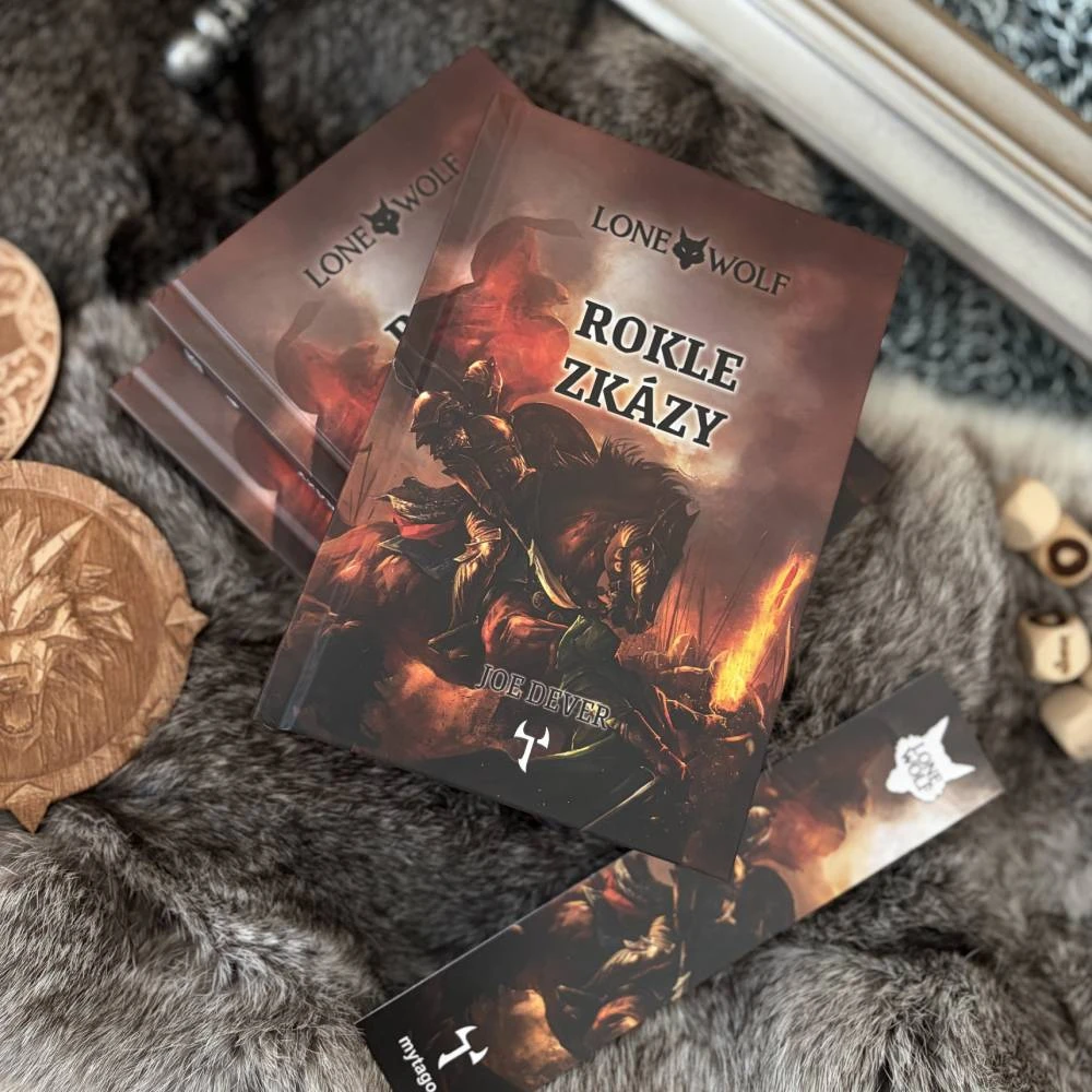 Lone Wolf: Rokle zkázy (vázaná)