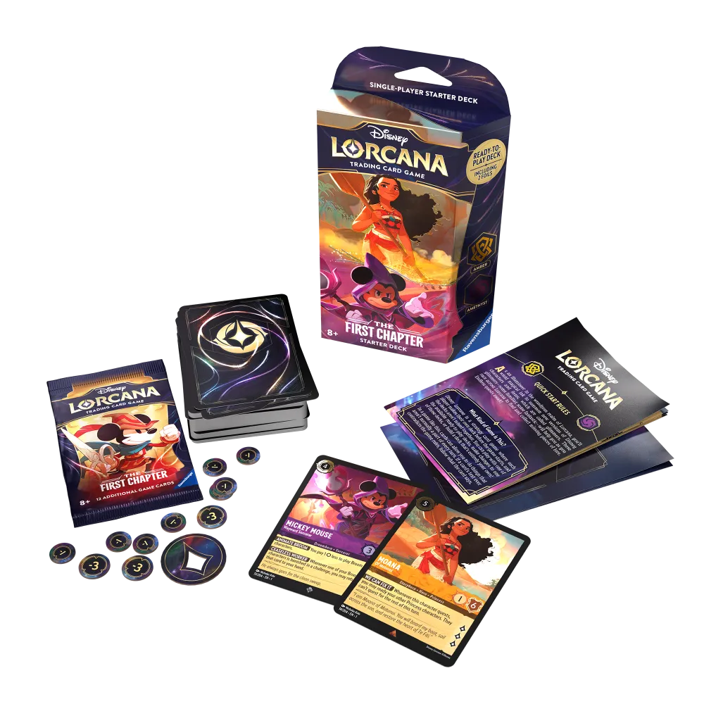 Lorcana TCG: First Chapter Starter Deck - Amber/Amethyst