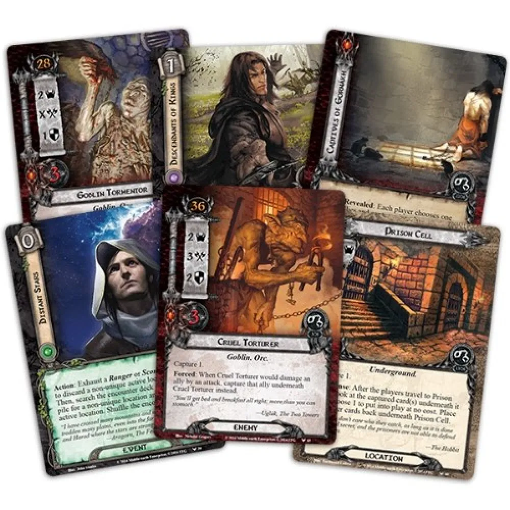 Lord of the Rings LCG: Escape from Mount Gram