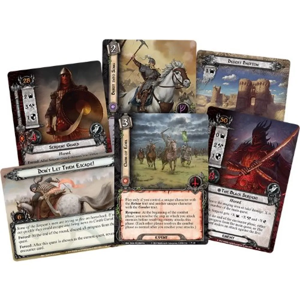 Lord of the Rings LCG: The Black Serpent