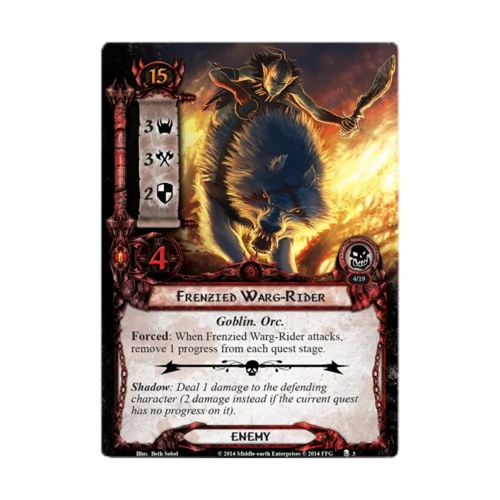 Lord of the Rings LCG: The Hobbit: On the Doorstep - Nightmare Deck
