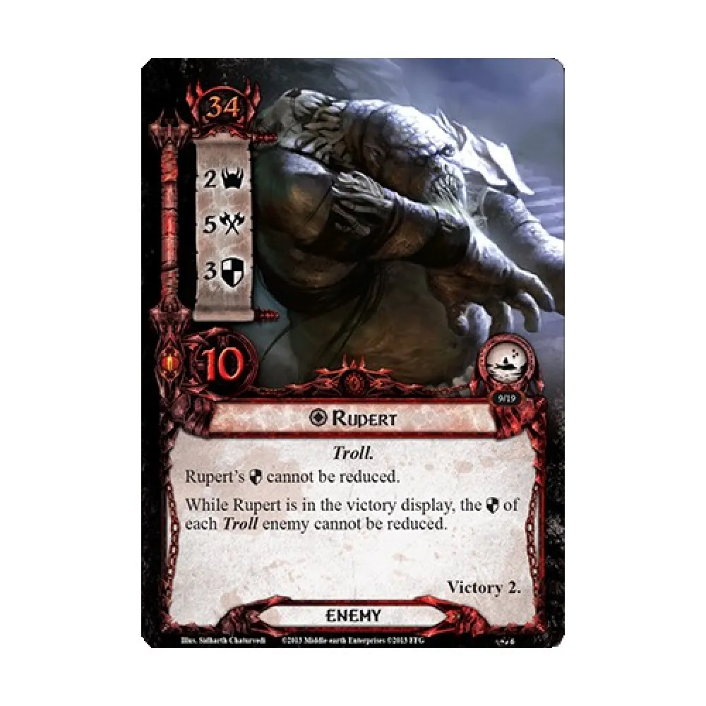 Lord of the Rings LCG: Conflict At The Carrock - Nightmare Deck