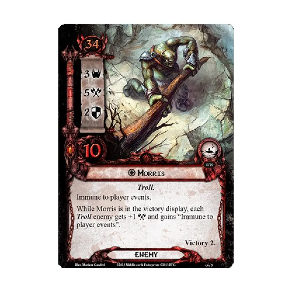 Lord of the Rings LCG: Conflict At The Carrock - Nightmare Deck