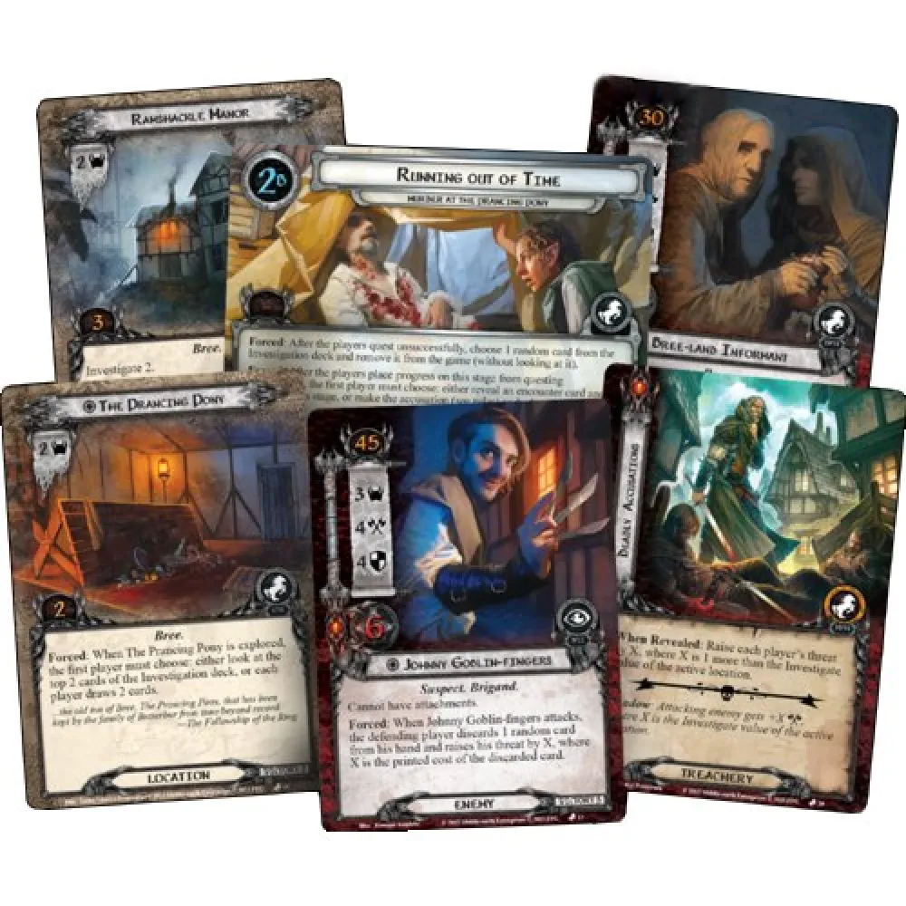 Lord of the Rings LCG: Murder at the Prancing Pony Standalone Quest