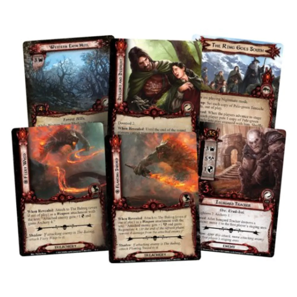 Lord of the Rings LCG: The Road Darkens - Nightmare Deck