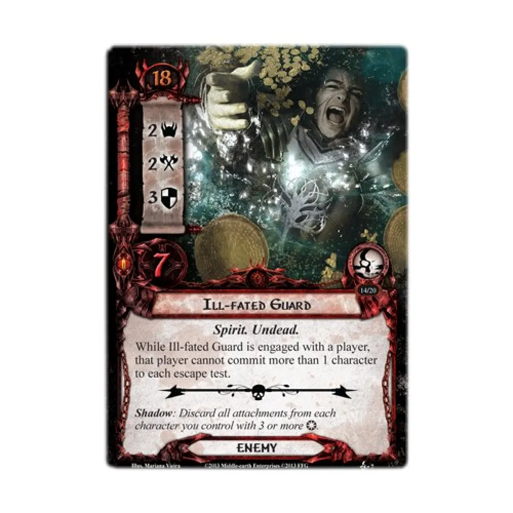 Lord of the Rings LCG: The Dead Marshes - Nightmare Deck