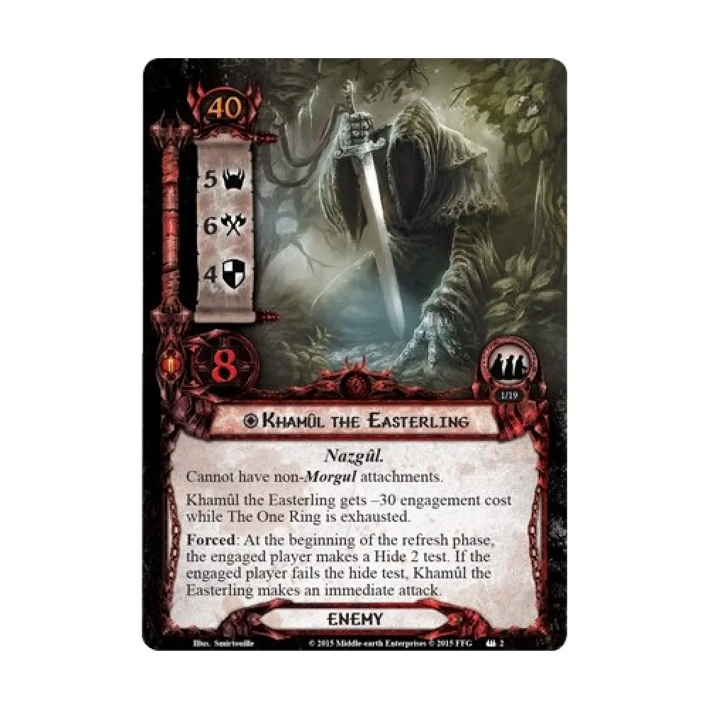 Lord of the Rings LCG: The Black Riders - Nightmare Deck