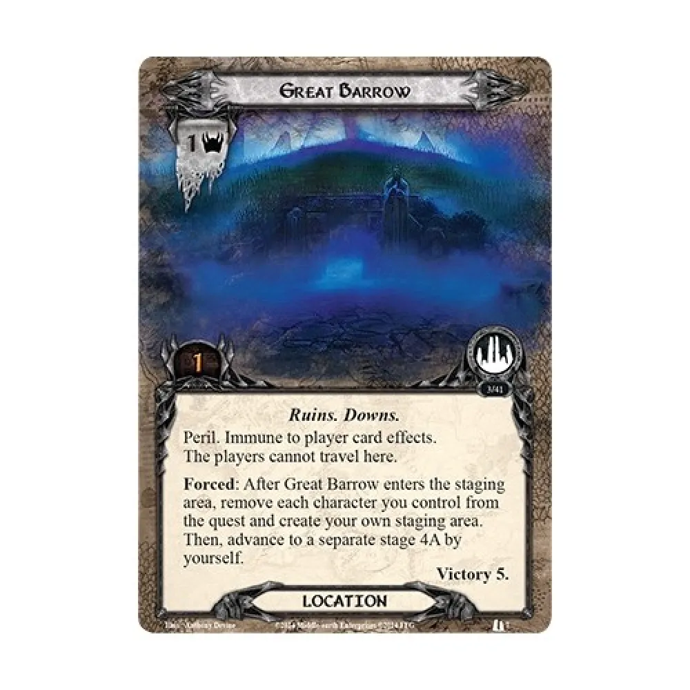 Lord of the Rings LCG: Fog on the Barrow-downs