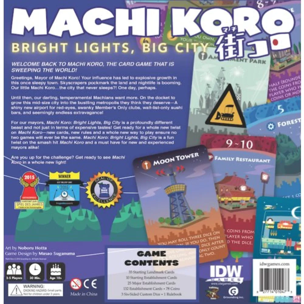 Machi Koro: Bright Lights, Big City