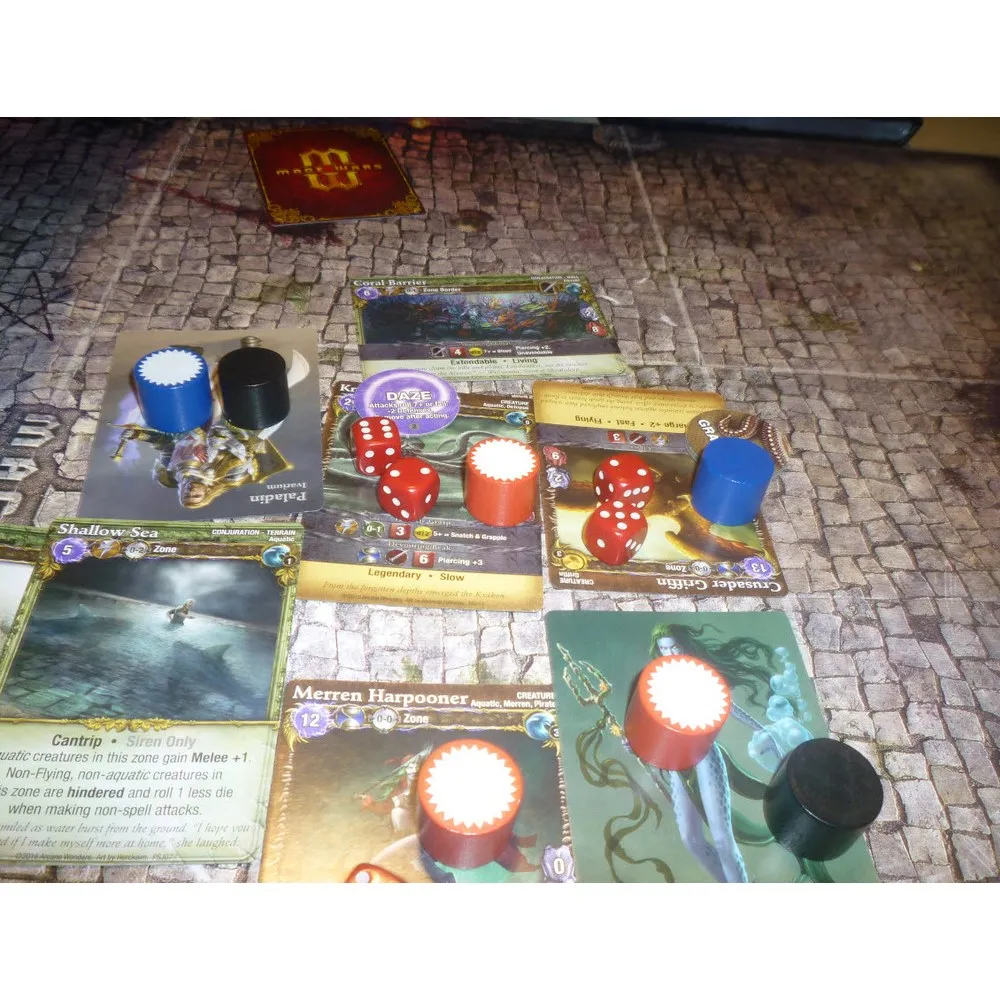 Mage Wars: Arena - Paladin vs Siren