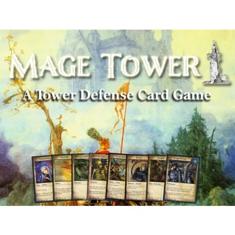 Mage Tower, A Tower Defense Card Game