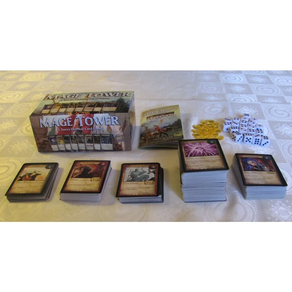 Mage Tower, A Tower Defense Card Game