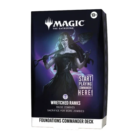 Magic: The Gathering - Foundations Starter Commander Deck: Wretched Ranks