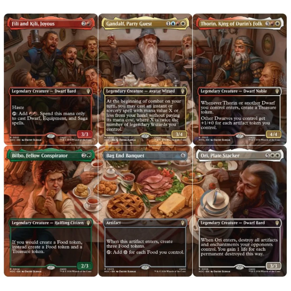 Magic: The Gathering - The Hobbit Scene Box: Crack the Plates