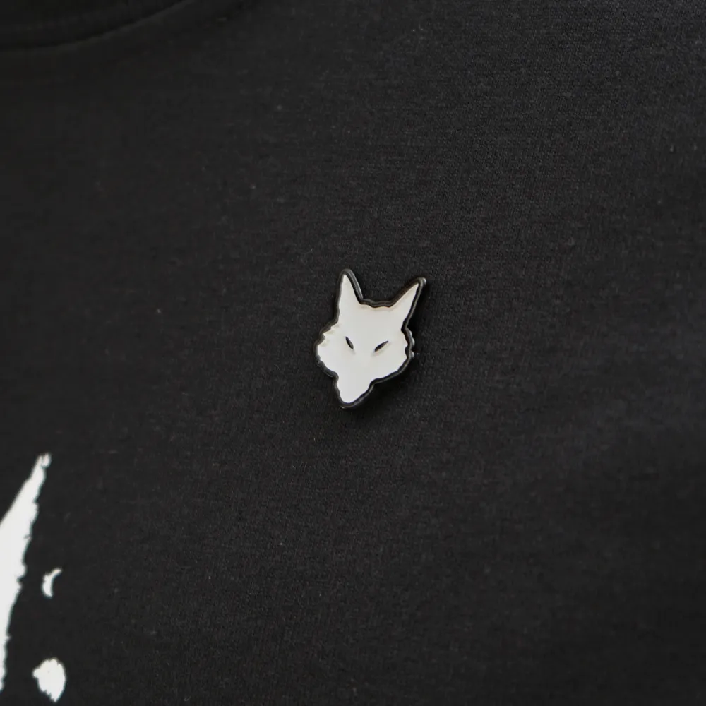 Magnetische Brosche Lone Wolf
