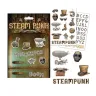 Steampunkové magnetky na chladničku