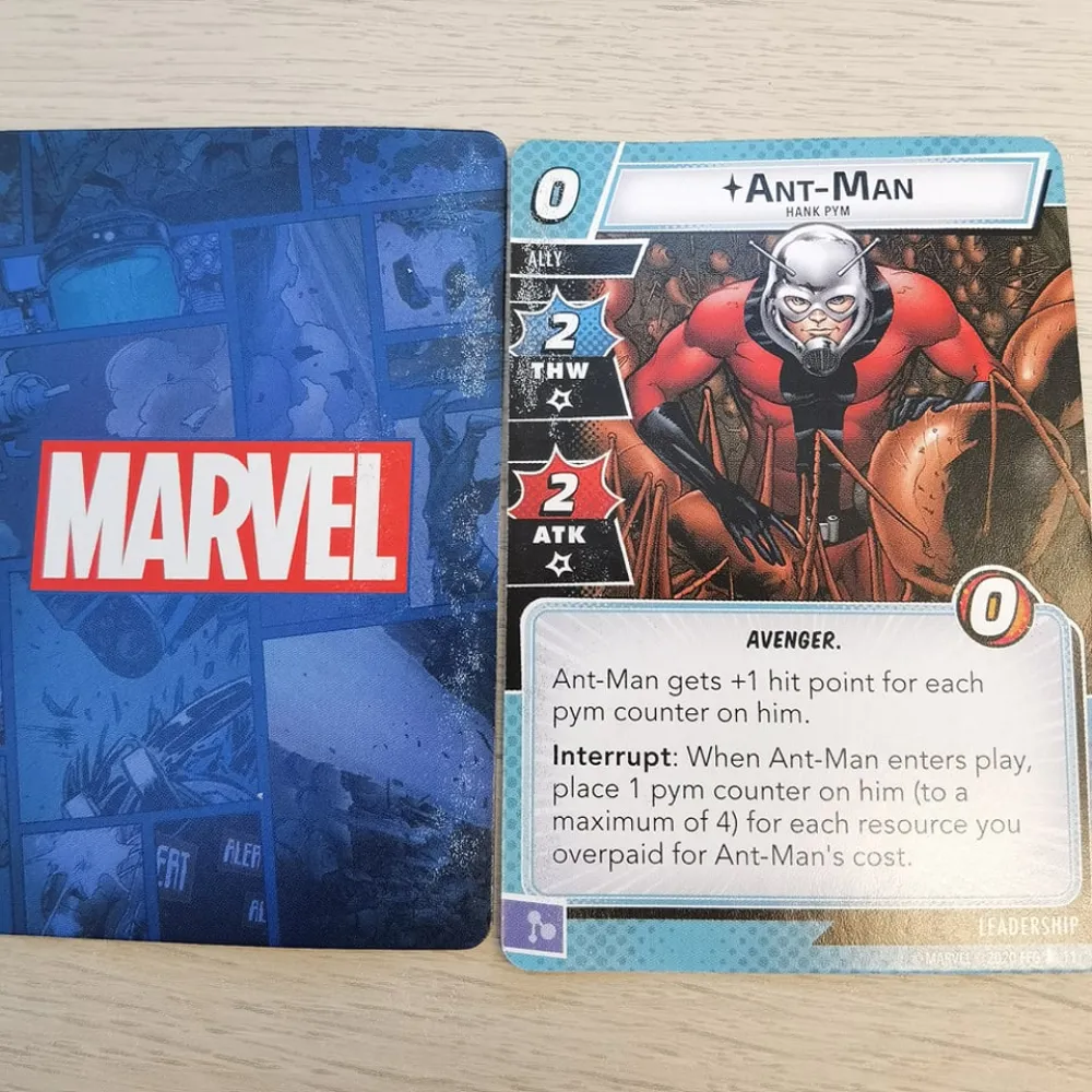 Marvel Champions: Ant-Man - poškozeno