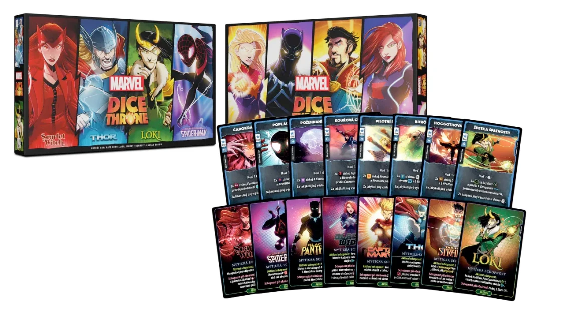 Marvel dice throne