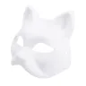 Anime-Maske – Katze (unbemalt)