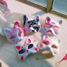 Anime-Maske – Katze (unbemalt)