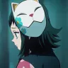 Demon Slayer Mask - Makomo