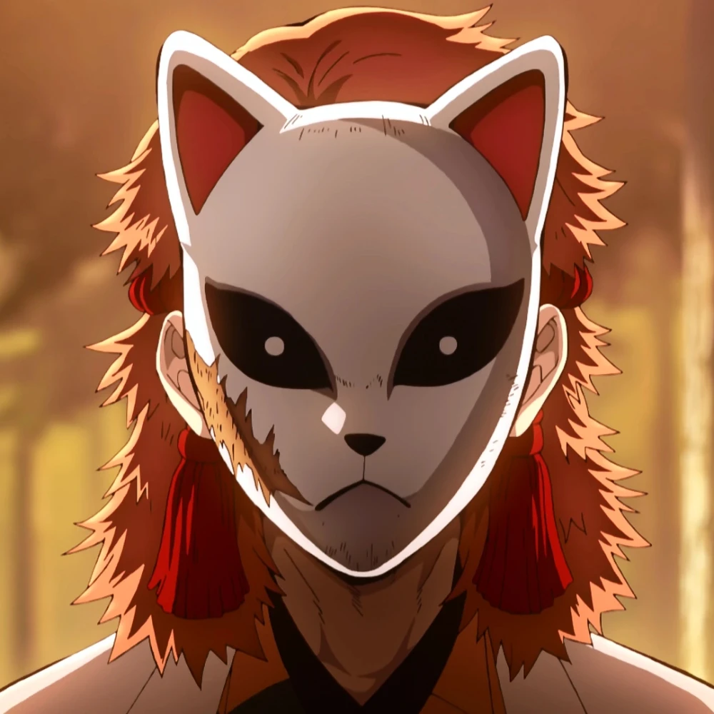 Demon Slayer Mask - Sabito