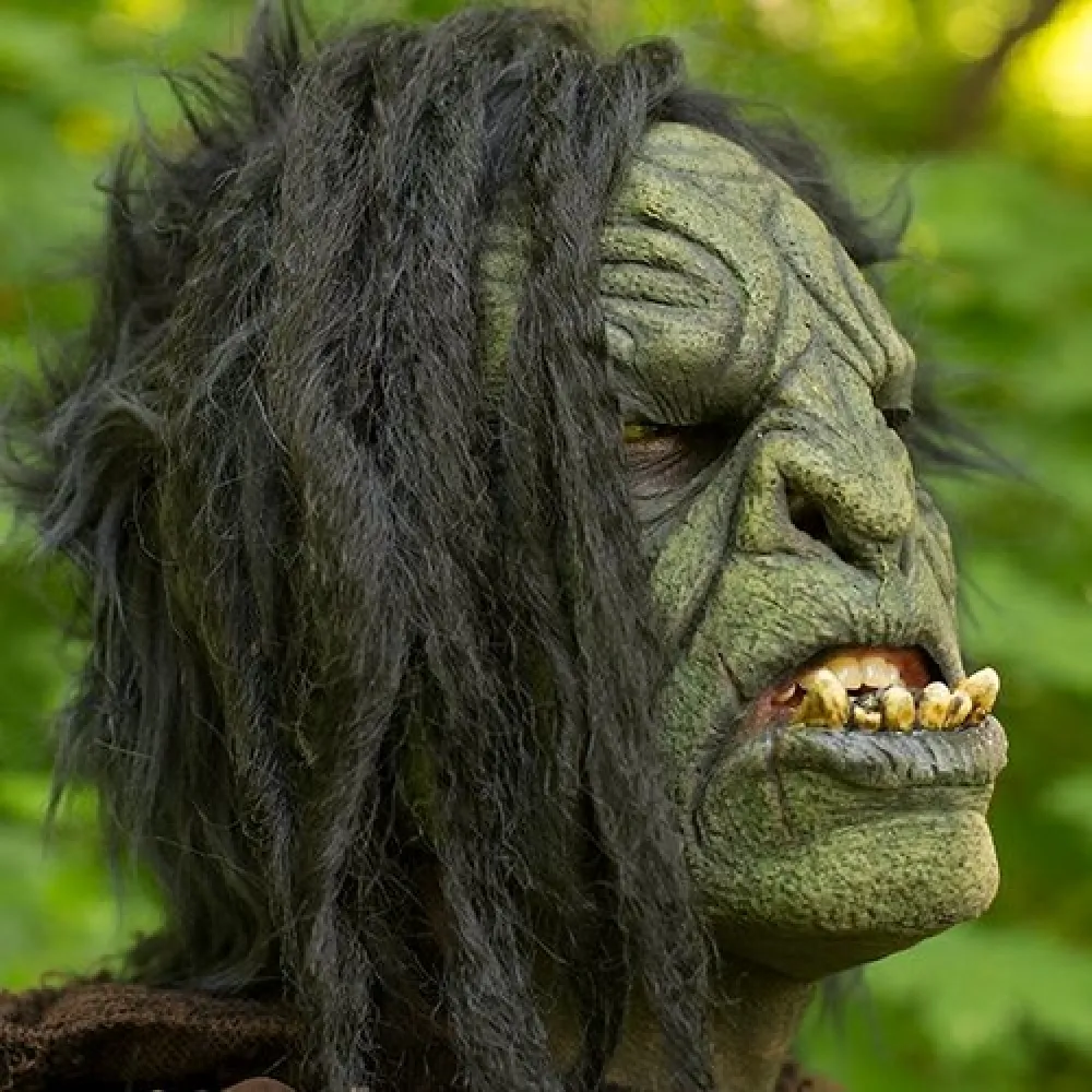 Orc Slayer Mask with Dreads