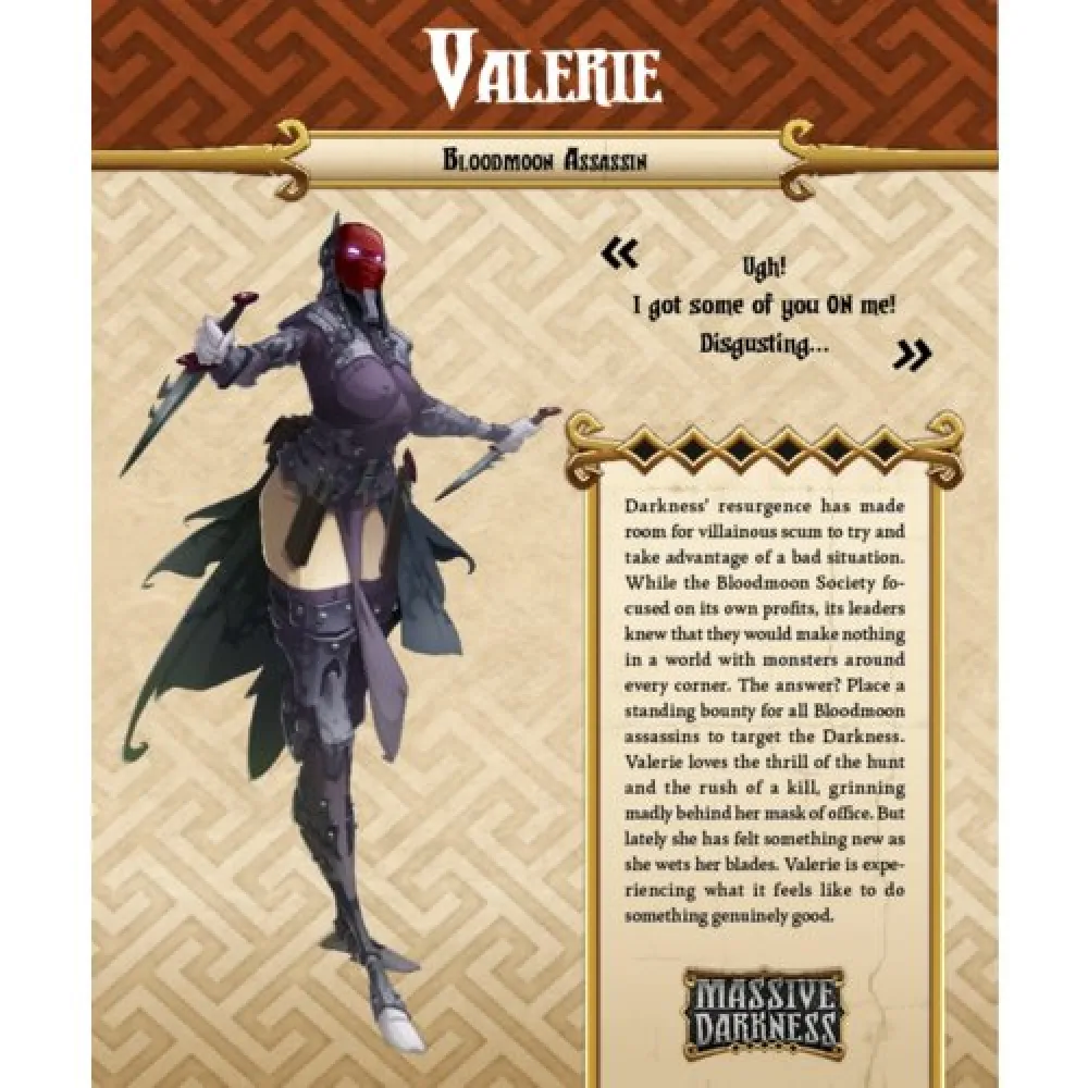 Massive Darkness - Bloodmoon Assassins vs The Hellephant