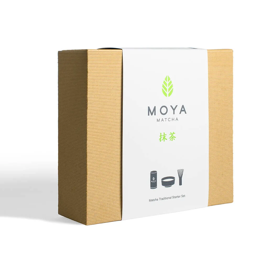 Matcha tea set in a gift box
